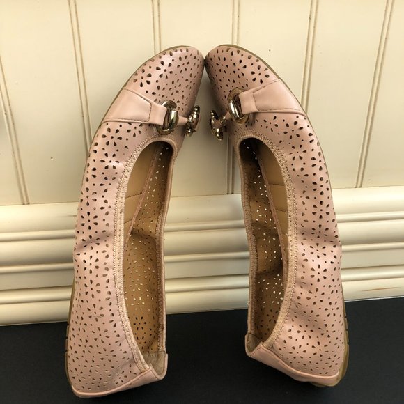 Me Too Blush Flats with Metallic Accents - Picture 7 of 12